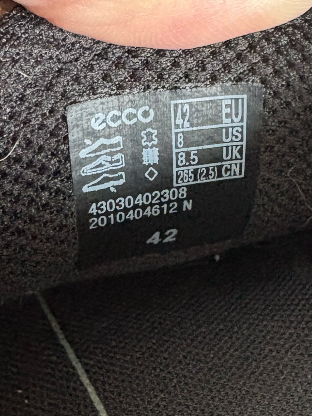 Ecco Mens Soft 7 Sneakers Gray Leather Lace Up Low Top Shoes Size 8 US 42 EU - Picture 6 of 11
